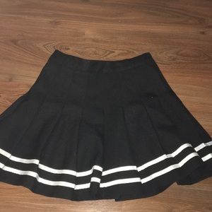 Black Skirt with 2 stripes at the bottom (H&M)